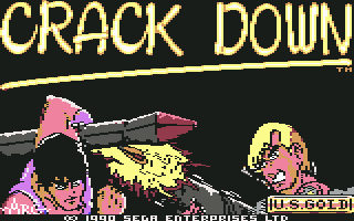 Crack Down screenshot 2 for Commodore 64